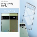 Google Pixel 6a Ultra Hybrid TPU + PC Case by Spigen - ACS04477 - Crystal Clear - Image 4
