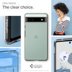 Google Pixel 6a Ultra Hybrid TPU + PC Case by Spigen - ACS04477 - Crystal Clear - Image 5