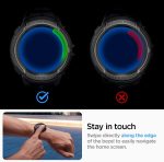 Galaxy Watch 5 Pro Case & Band 45mm Spigen Rugged Armor Pro - ACS05301 - Matte Black - Image 7