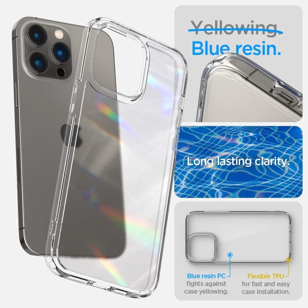 711llB1sRLL._AC_SL1200_ Apple iPhone 14 Pro Max Ultra Hybrid TPU + PC Case by Spigen - ACS04823 - Frost Clear - Image 7
