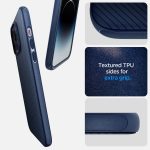 Apple iPhone 14 Pro Max Mag Armor with Magsafe Comaptibility Case by Spigen - ACS04845 - Navy Blue - Image 4