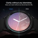 Galaxy Watch 5 Pro Glass Protector EZ Fit by Spigen - AGL05346 - Clear - 2 PACK - Image 7