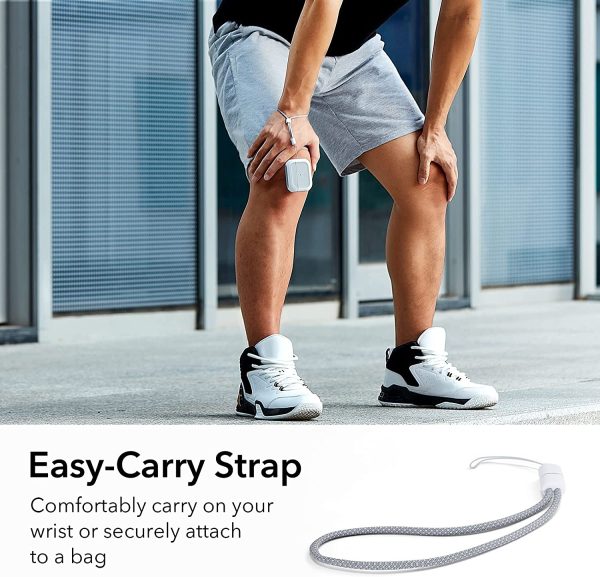 71rqJ+0aLOL._AC_SL1500_ AirPods Pro 2 (2022) Orbit Hybrid Case by ESR Magsafe Ready -  White - Image 5