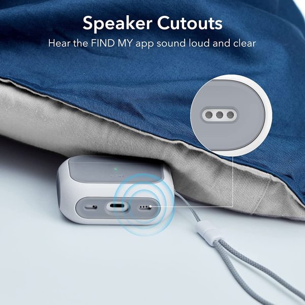 81Re1F15cSL._AC_SL1500_ AirPods Pro 2 (2022) Orbit Hybrid Case by ESR Magsafe Ready -  White - Image 8