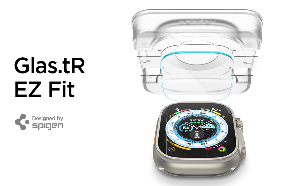 Apple Watch Ultra 2 Screen Protector ProFlex by Spigen for 49mm Apple Watch Ultra 2 Screen Protector