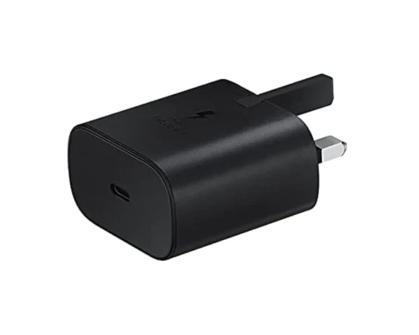 45W Charger Samsung with Power Delivery 3.0 PPS Tech for Samsung S22 Series, S21 Series & Note 20 Series - UK Plug with 1 USB C to USB C Cable - Black - OP - Image 2
