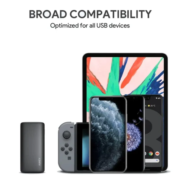 Aukey Sprint Go Mini 10000mAh PD Power Bank - PB-Y36 - Image 3