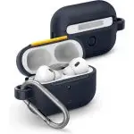 Airpods Pro 2022 NanoPop Dual tone Liquid Silicone Case by Caseology - Blueberry Navy - ACS05426