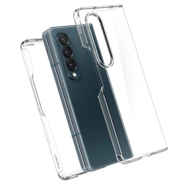 Galaxy Z Fold 4 Crystal Hybrid Transparent Case by Spigen - ACS05101 - Crystal Clear - Image 5