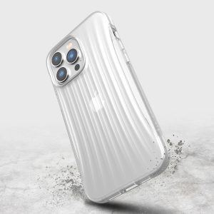 iPhone 14 Pro Max Raptic Clutch Case, Military Grade 10ft Drop Protection Case - Matte Clear - Image 3