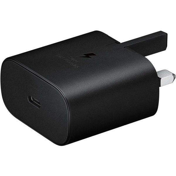 25W Charger Samsung with Power Delivery 3.0 PPS Technology for Galaxy S21 / S21 Plus / S21 Ultra / Note 20 Ultra / Note 20 - UK Plug - Black - OP - Image 3