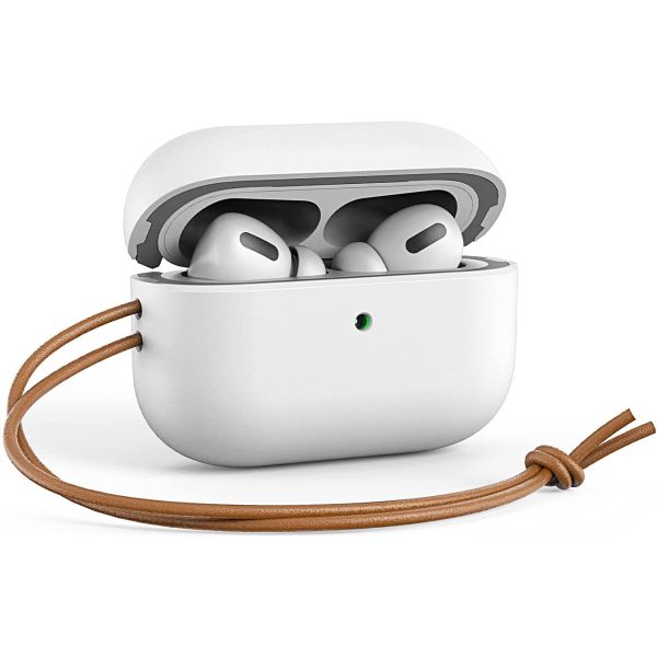 vrs design airpods pro 2 white case AirPods Pro 2022 Modern Case by VRS Design - White - Image 1