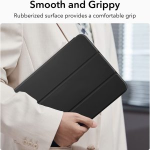 iPad 10.9 10th Gen 2022 Rebound Magnetic Smart Case Convenient Magnetic Attachment Supports Pencil Pairing & Charging - Black - BIS - Image 8
