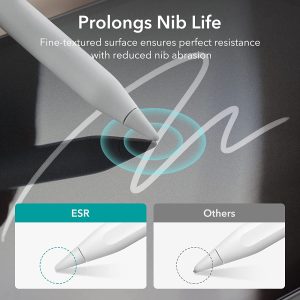 iPad Pro 11 M2 / M1  & iPad Air 5 M1 / Air 4 A14 Bionic Paper Feel Protector Put Pencil to Paper, Thin and Responsive, Easy Application Tray, Scratch Protection, Draw Like on Paper by ESR - 2 PACK - Image 2