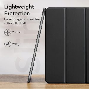 iPad 10.9 10th Gen 2022 Rebound Magnetic Smart Case Convenient Magnetic Attachment Supports Pencil Pairing & Charging - Black - BIS - Image 6