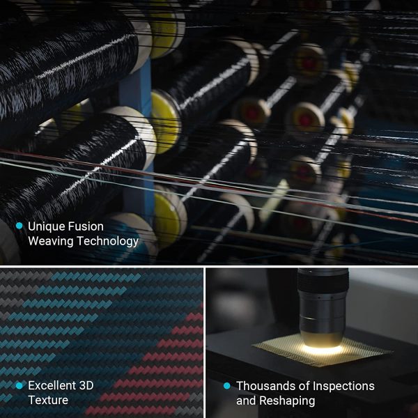 iPhone 14 Pro MagEZ Case 3 MagSafe Compatible Carbon Fiber Magnetic Case by PITAKA - Movement 1500D - Image 5