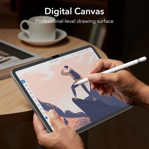 iPad 10.9" 10th Gen 2022 Paper Feel Protector Put Pencil to Paper, Thin and Responsive, Easy Application Tray, Scratch Protection, Draw Like on Paper by ESR - 2 PACK - BIS - Image 5
