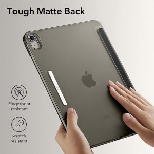 iPad 10.9 10th Gen 2022 Ascend Trifold Case Auto Sleep and Wake, Trifold Stand, Lightweight Hard Back Cover -  Silver Gray - Image 8
