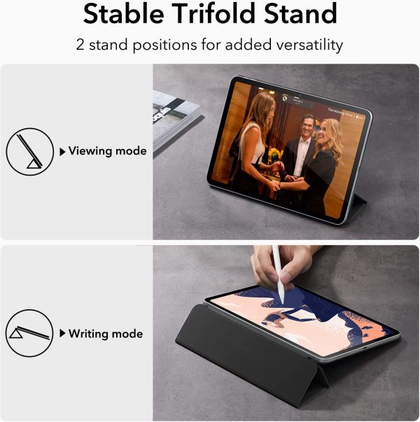 71V4UfLAdQL._AC_SL1500_ iPad 10.9 10th Gen 2022 Rebound Magnetic Smart Case Convenient Magnetic Attachment Supports Pencil Pairing & Charging - Navy Blue - BIS - Image 4