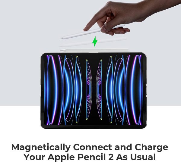 iPad Pro 11" 2022 / 2021 Aramid Fiber Case MagEZ Case 2, Magic Keyboard Compatible Case Works with MagEZ Stand & MagEZ Folio - White Twill - Image 3