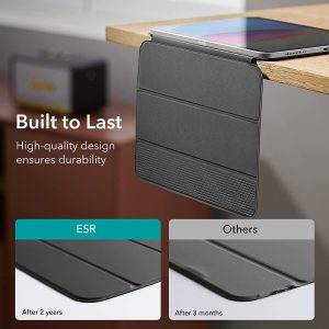 iPad 10.9 10th Gen 2022 Rebound Magnetic Smart Case Convenient Magnetic Attachment Supports Pencil Pairing & Charging - Black - BIS - Image 5