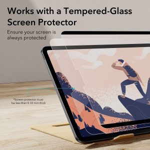 iPad Pro 11 2022 / 2021 / 2020 / 2018 & iPad Air 5 2022 / Air 4 2020 Paper Feel Magnetic Protector Detachable and Reusable Put Pencil to Paper, Thin and Responsive, Easy Application Tray, Scratch Protection, Draw Like on Paper by ESR - Image 7