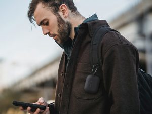 AirPods Pro 2022 / 2019 Bounce Series Silicon Protective Case by ESR - Black - BIS - Image 10