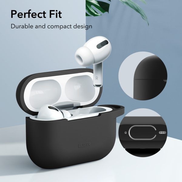 KF3 AirPods Pro 2022 / 2019 Bounce Series Silicon Protective Case by ESR - Black - BIS - Image 12