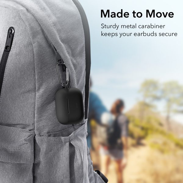 KF5 AirPods Pro 2022 / 2019 Bounce Series Silicon Protective Case by ESR - Black - BIS - Image 14