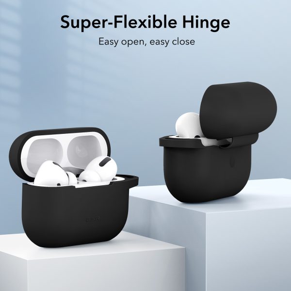 KF7 AirPods Pro 2022 / 2019 Bounce Series Silicon Protective Case by ESR - Black - BIS - Image 16