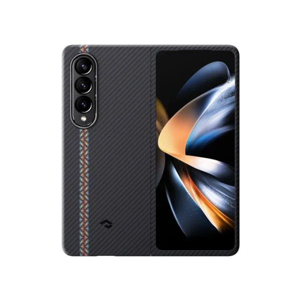 Galaxy Z Fold 4 Air Case Carbon Fiber Magnetic Case by PITAKA - Rhapsody - Image 2