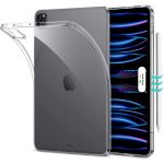 iPad Pro 11" 2022 / 2021 Project Zero Slim TPU Flexible Case with Pencil Holder - Crystal Clear - BIS