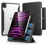 iPad Pro 12.9" 2022 / 2021 Rebound 360 Case ESR with Pencil Holder, Detachable Magnetic Cover, Vertical Stand - Black