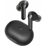 SoundPEATS Life Wireless Earbuds, Active Noise Cancelling Bluetooth 5.2 Headphones, Wireless Earphones with Dual Mic AI ENC for Clear Calls, Transparency Mode, 25 Hours of Playtime, Immersive Sound - Black - BB