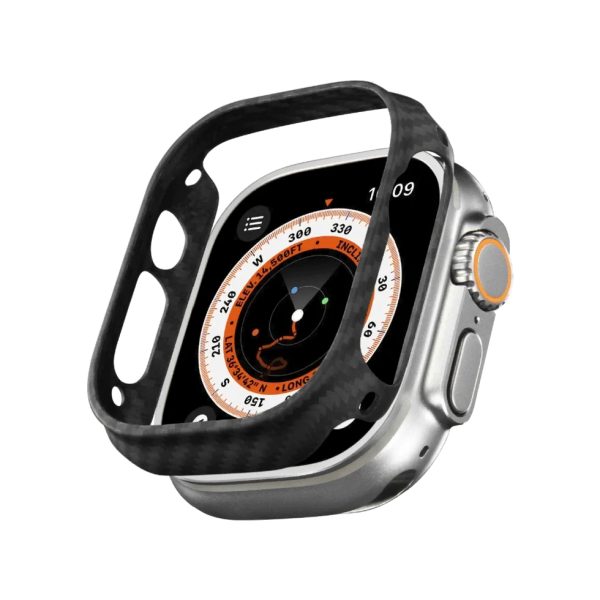 watch ultra pitaka air case 49mm 3 Apple Watch Ultra 49mm Air Case Exquisite Refined Minimalist Slim Apple Watch Case Protective iWatch Cover Carbon Fiber by PITAKA - Image 3