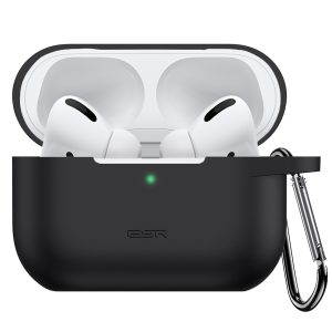 AirPods Pro 2022 / 2019 Bounce Series Silicon Protective Case by ESR - Black - BIS - Image 2