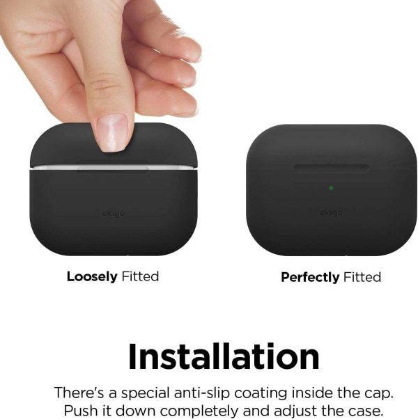 516SvDMBSaL._AC_SL1163_ Airpods Pro 2022 elago Silicone Hang Case - Light Blue - Image 6