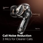 SoundPEATS Capsule3 Pro Hi-Res Headphones with LDAC, Hybrid Active Noise Cancellation Earphones with 6 Mics for Calls Wireless Earbuds - Black - GC - Image 2