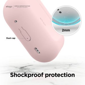 AirPods Pro 2 (2022) elago Silicone Hang Case - Lovely Pink - Image 5