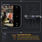 iPhone 14 Pro Max NanoPop Mag Leather Edition Dual tone Case by Caseology Magsafe Enabled - Black Sesame - ACS04872 - Image 2