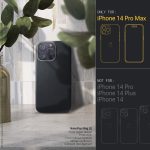 iPhone 14 Pro Max NanoPop Mag Leather Edition Dual tone Case by Caseology Magsafe Enabled - Black Sesame - ACS04872 - Image 7