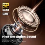 SoundPEATS Capsule3 Pro Hi-Res Headphones with LDAC, Hybrid Active Noise Cancellation Earphones with 6 Mics for Calls Wireless Earbuds - Black - GC - Image 4