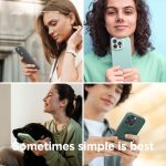 iPhone 14 Pro Liquid Silicon Case by elago Full Body Protective Cover, Shockproof, Slim Phone Case, Anti-Scratch Soft Microfiber Lining - Mint - Image 4