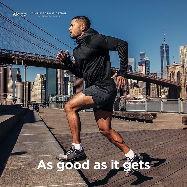 912iQJhIwqL._AC_SL1500_ Airpods Pro 2022 elago Premium Liquid Silicone Hang Case - Black - Image 7