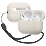 Airpods Pro 2022 elago Premium Liquid Silicone Hang Case - Stone