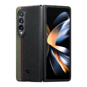 Galaxy Z Fold 4 Air Case Carbon Fiber Magnetic Case by PITAKA - Overture