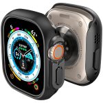 Apple Watch Ultra Thin Fit Case by Spigen for 49mm - Matte Black - ACS05458
