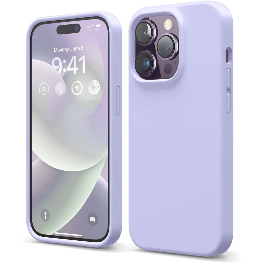 elago purple iphone 14 pro silicon case