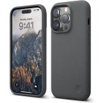 iPhone 14 Pro Max Pebble Case by elago Full Body Protective Cover, Shockproof, Special Pebble Coated, Slim, Anti-Scratch - Dark Grey