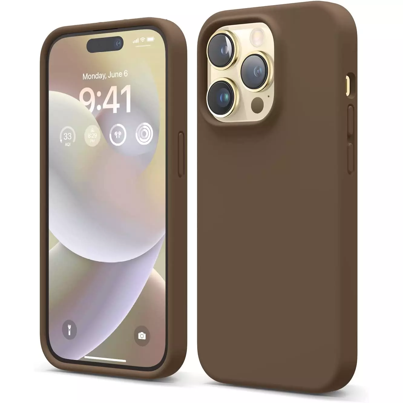 elago Compatible with iPhone 15 Pro Case, Liquid Silicone Case, Full Body  Protective Cover, Shockproof, Slim Phone Case, Anti-Scratch Soft Microfiber